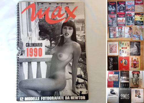 Calendario max 1990 vintage - calendario,