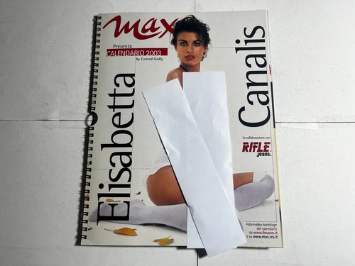 Calendario max 2003 elisabetta - calendario,
