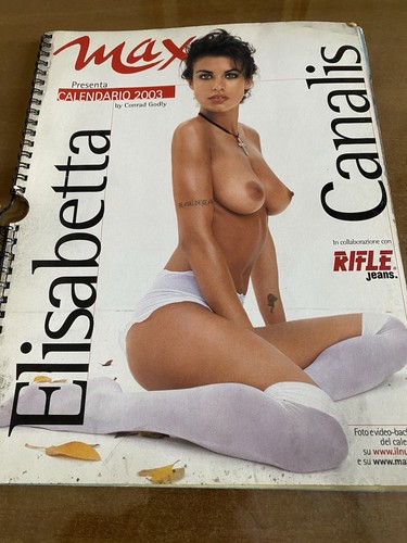 Elisabetta canalis calendario - elisabetta,
