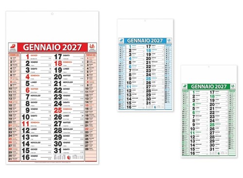 Calendario 2027 olandesi - 2027,