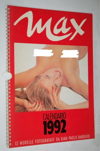 Max calendario 1992 - , 12