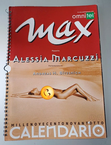 Max calendario 1998 - max,