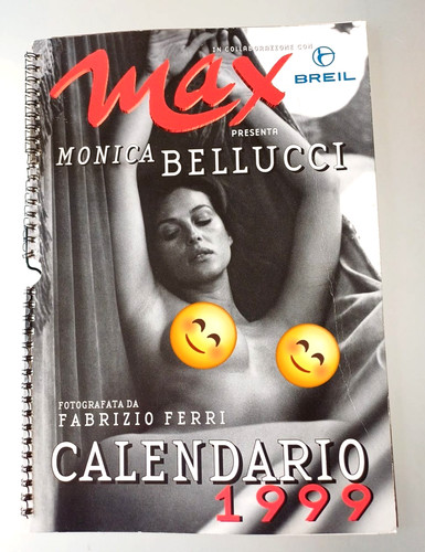 Max calendario 1999 monica - max,